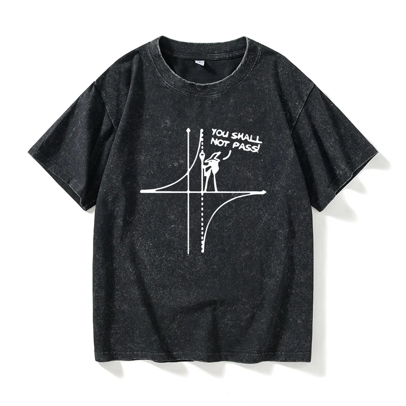 Camiseta Gandalf Vs Power Function para mujer, ropa sencilla de verano, camiseta informal de algodón con cuello redondo y tema mágico