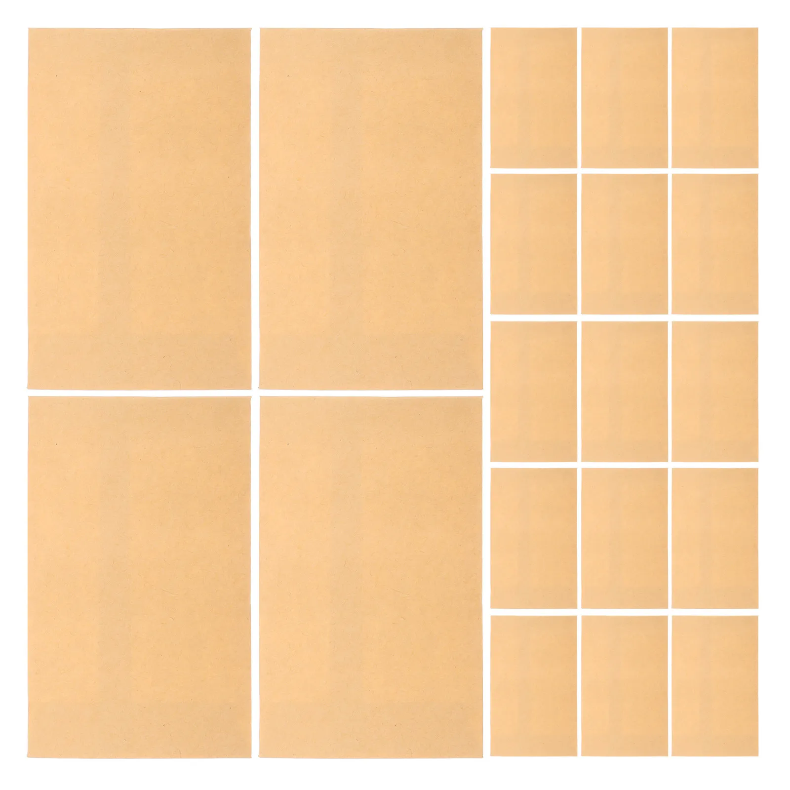 

100 шт. толстых конвертов для денег, органайзеры для бюджета и сбережений, портативные бумажные конверты-пакеты для карт, монет, украшений