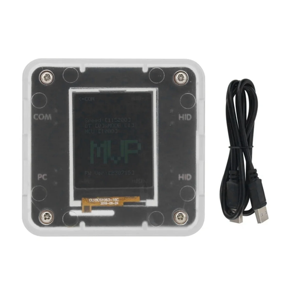 GOB-oMVPDMA BOX B+ BPro وحدة تحكم لوحة المفاتيح وماوس ماكرو مع غلاف شفاف لـ DMA Dual