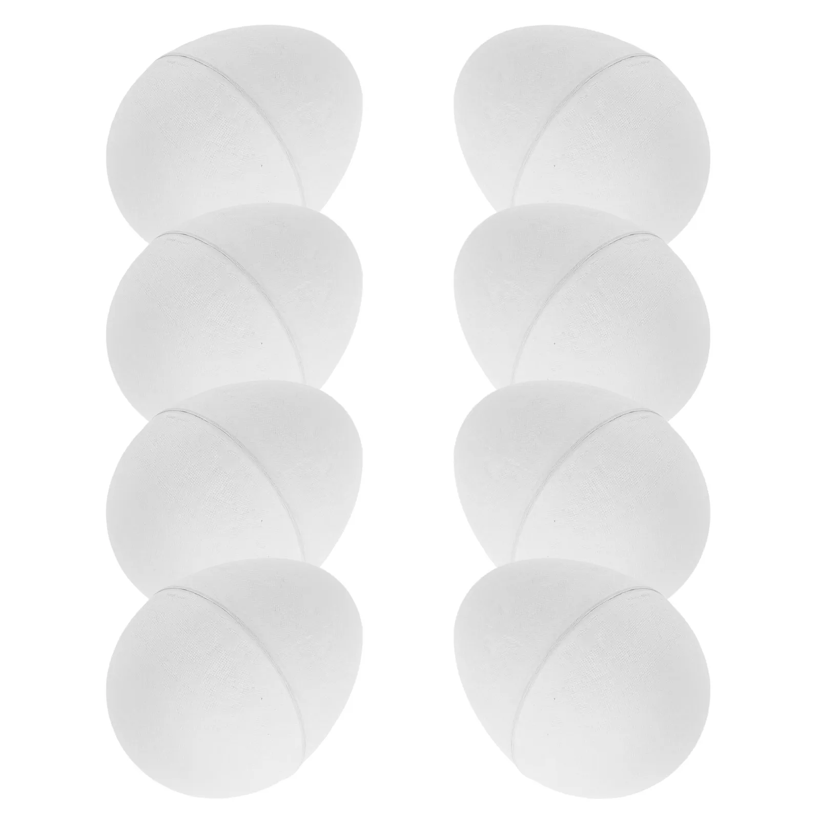 

8Pcs Paper Easter Eggs Blank for DIY Painting Hand Painted Unfinished Egg Crafts Easter Basket Decoration Paper Egg