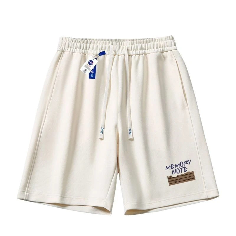 

American Style Men Shorts Summer Loose Straight Beach Pants Plus Size