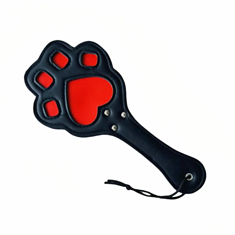 Frusta per cavallo in pelle PU Sculacciata Paddle Flogger Equitazione Attrezzatura per allenamento equestre in pelle Cavallo