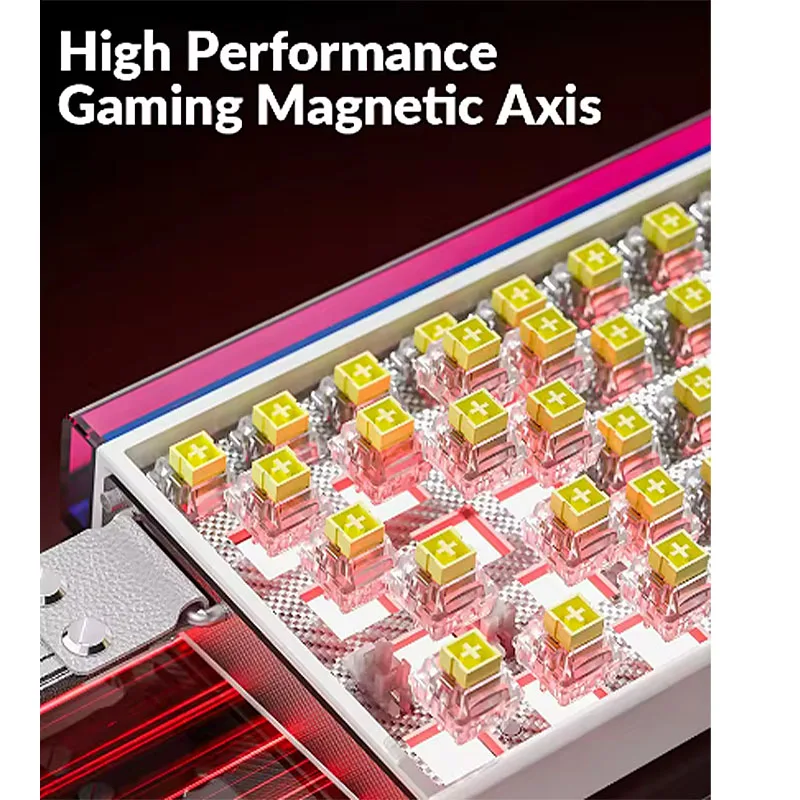 AULA HERO68 HE Ultra/pro Magnetic Switch Gaming Keyboard Full CNC Aluminum Case Rapid Trigger 8kHz Rate of Return RGB