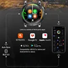 ノースエッジ 2025 新しい GPS 腕時計メンズスポーツアウトドア腕時計 HD AMOLED ディスプレイ 50 メートル ATM 高度計気圧計コンパススマートウォッチ男性用 6