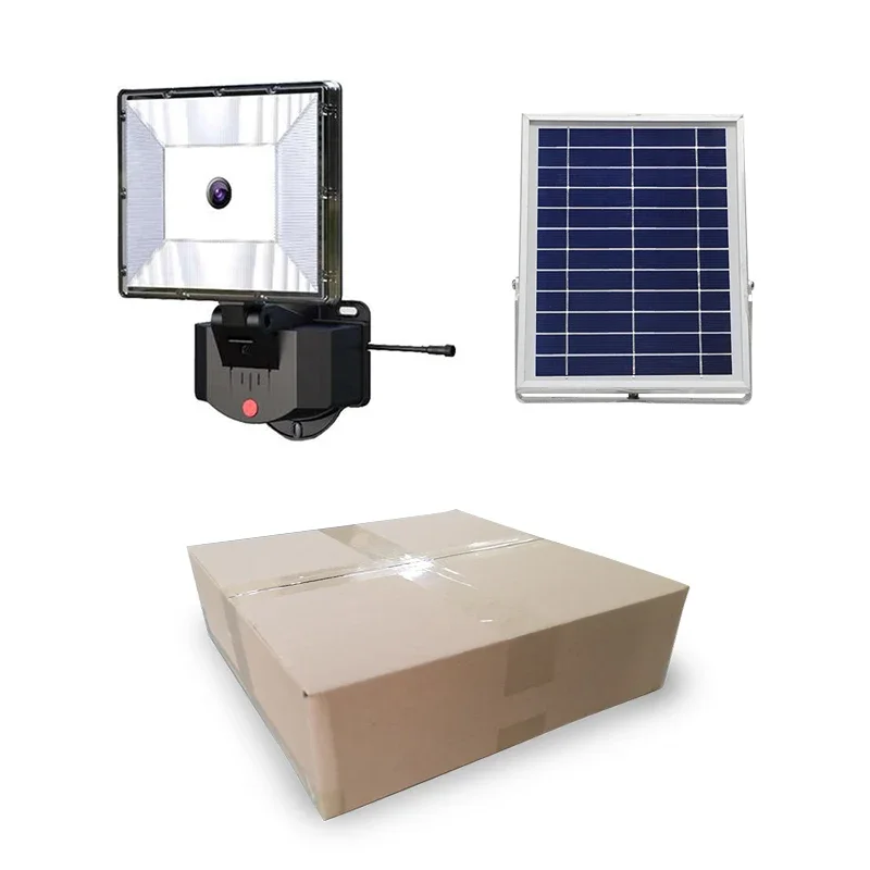 CCTV 카메라 태양광 조명, 야외 정원 LED 건물 햇빛, IP67 방수 램프 스포트라이트, 비상 조명, 벽 조명