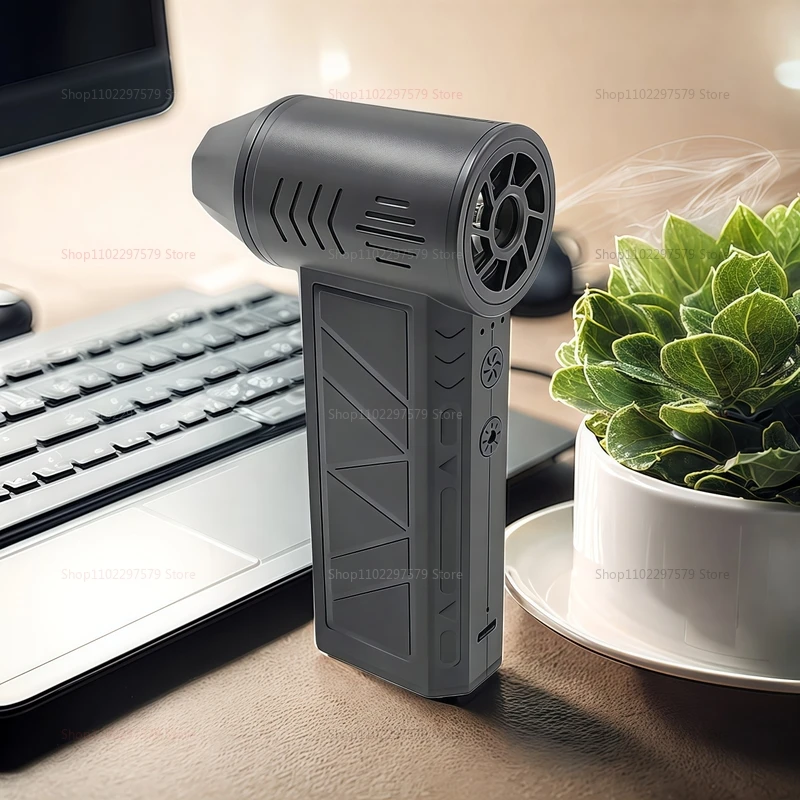 130000 دورة في الدقيقة منفاخ هواء صغير يده الكهربائية توربو مروحة نفاثة فرش السيارات الصناعية منظف الغبار منفاخ قوي عنيف