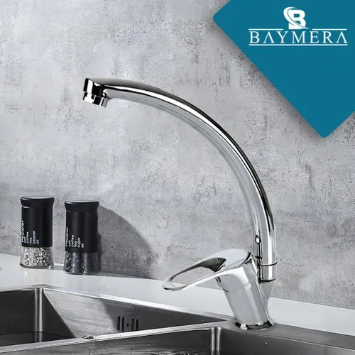 Baymera Hungry Kapa Kitchen Mix Swan Sink Faucet