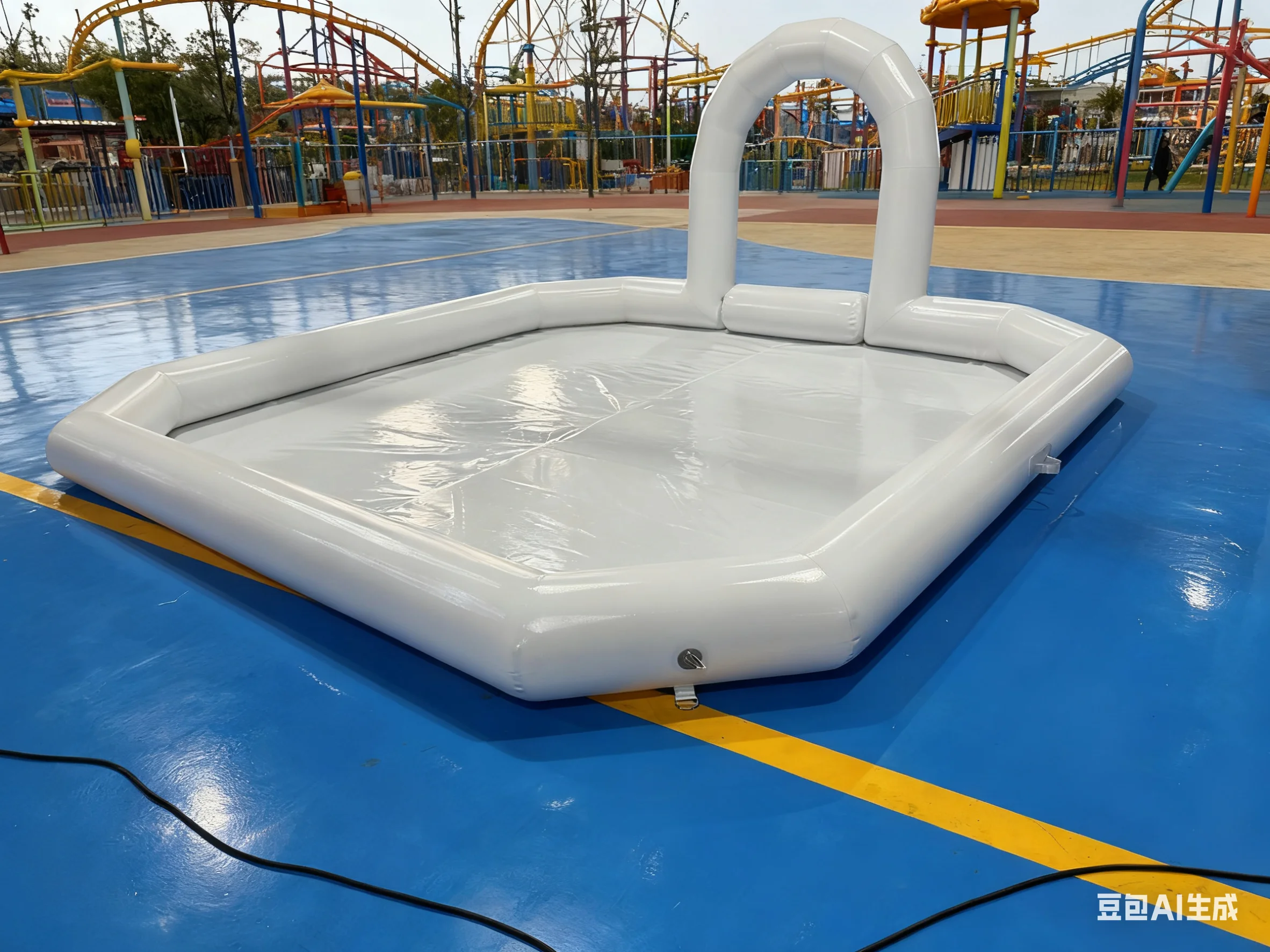 야외용 풍선 트랙, 짐카 조브볼 레이싱, 어린이 놀이용 도로 레이싱 트랙 장난감