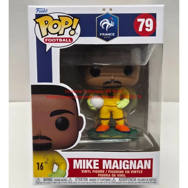 Original Funko Pop France Football Stars Mbappé Ousmane Konaté Eduardo Camavinga Maignan Vinyl Doll Collectible Gift for Fans