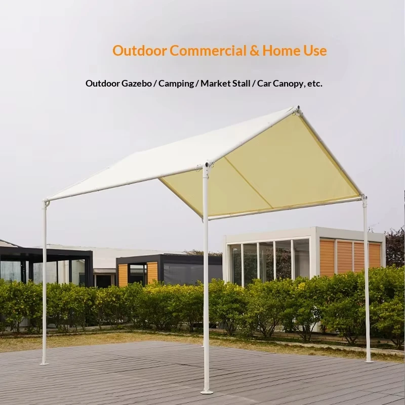 Wholesale Outdoor Tent for 5-8 People Lightweight Sun Shade UV Protection Rainproof Powder Coated Steel Frame Khaki Color for - view 3