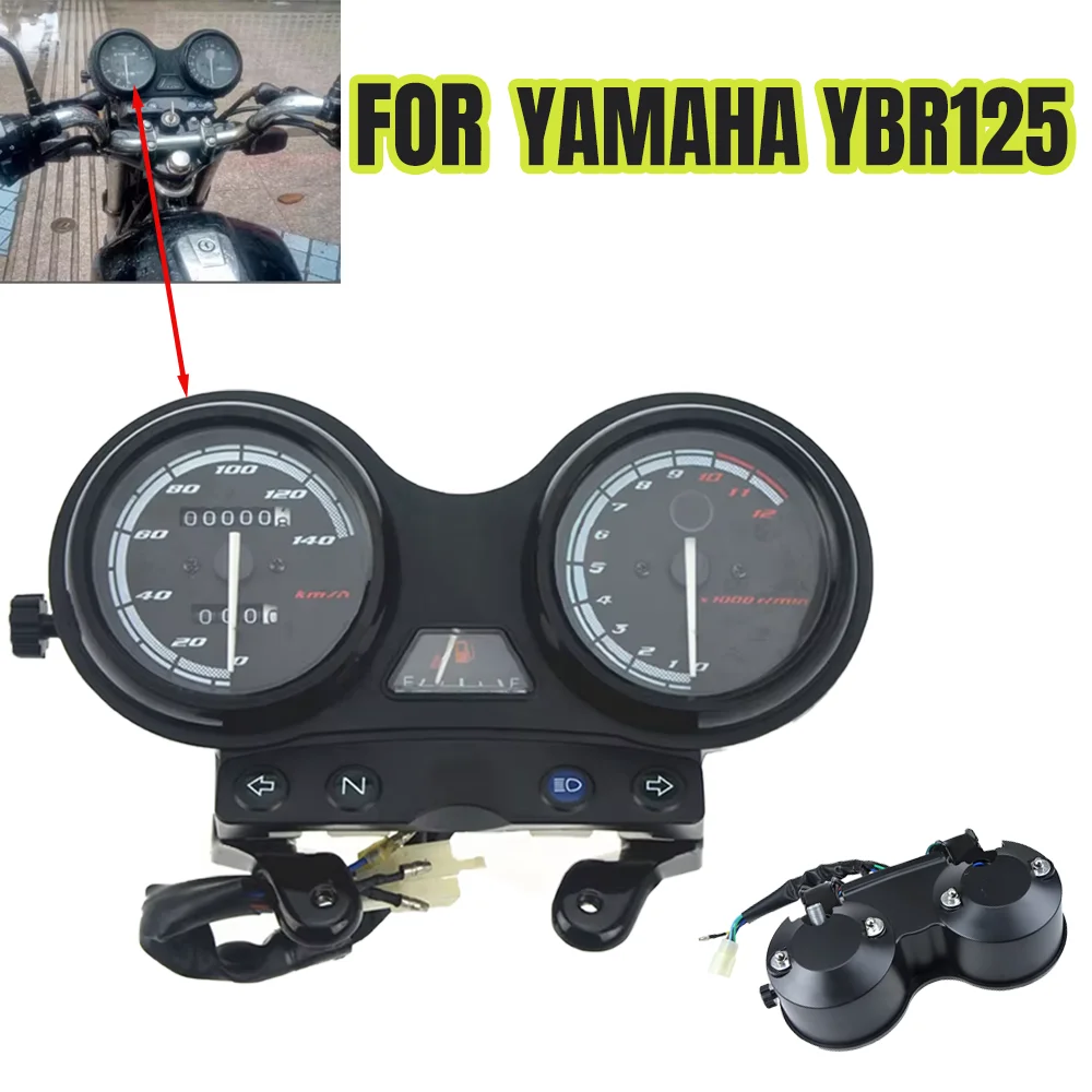 

Tachometer DC12V For YAMAHA YBR125 YBR 125 2005 - 2009 Euro II Motorcycle Odometer Meter Tachometer