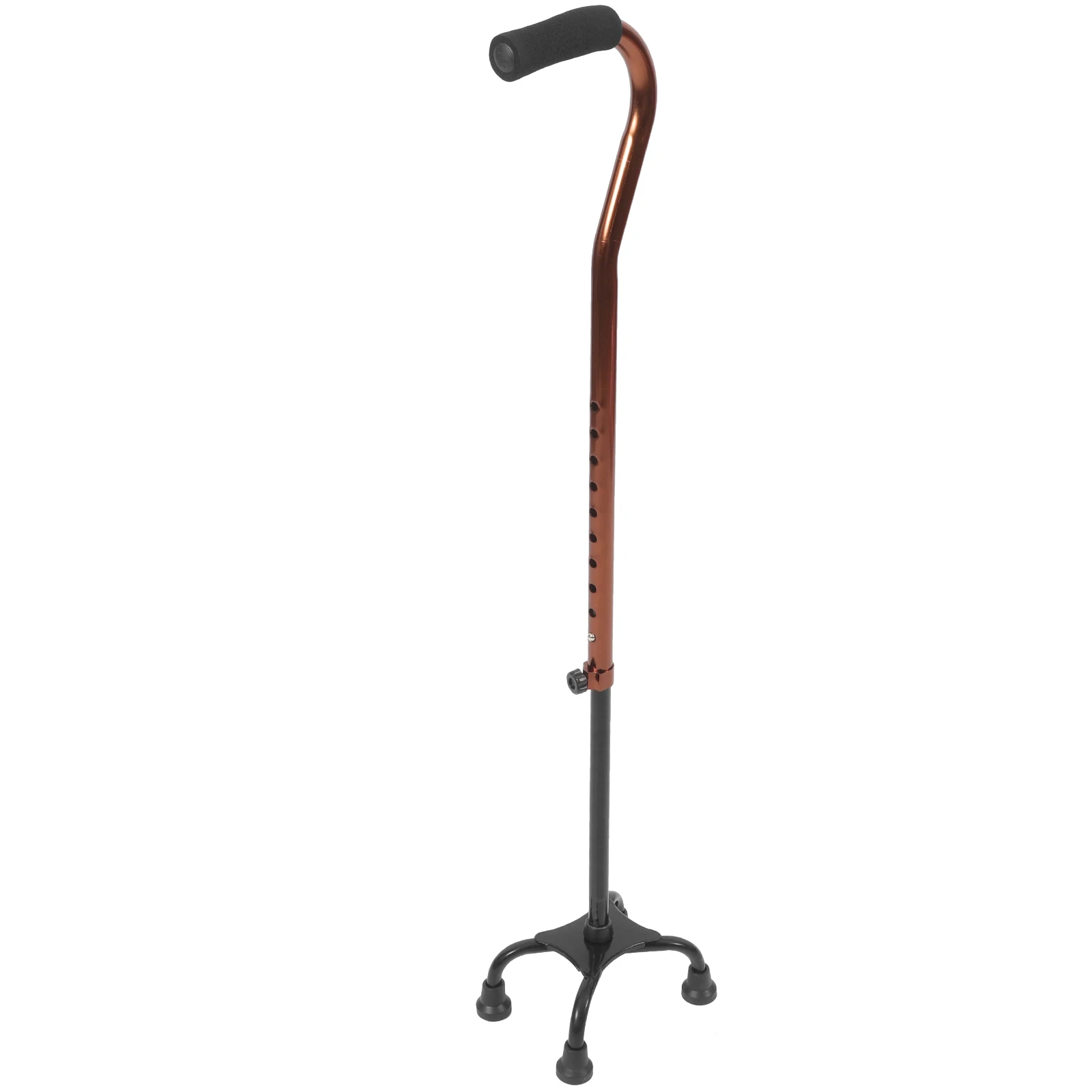 

Aluminum Alloy Walking Cane for Elderly Adjustable Ergonomic Handle Anti-Slip Lightweight Outdoor Hiking Trekking Pole Durable