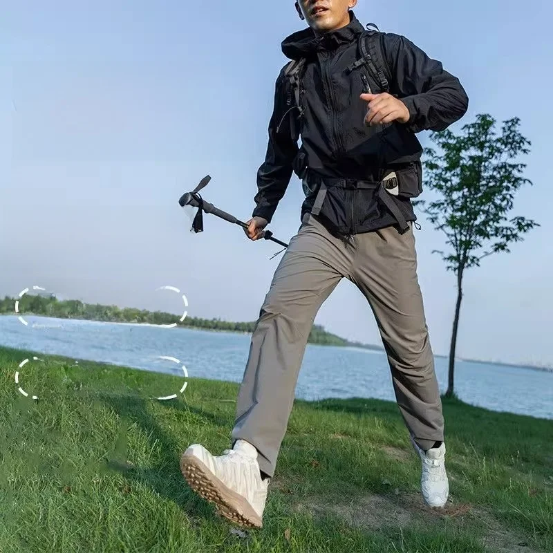 

Мужские походные брюки American Sle Outdoor Softshell: быстросохнущие, повседневные, с расклешенным кроем, для активного отдыха