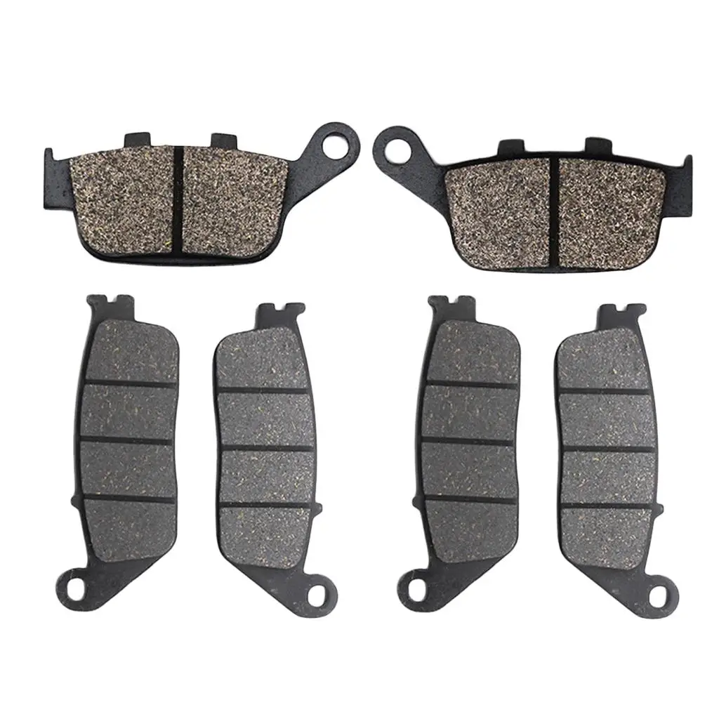 Motorcycle Replacement Front and Rear Braking Pads Kits Set for 400 /V-II/W/ (NC36) (1997-1998)/R 250 RR (MC22) (1990-1994)