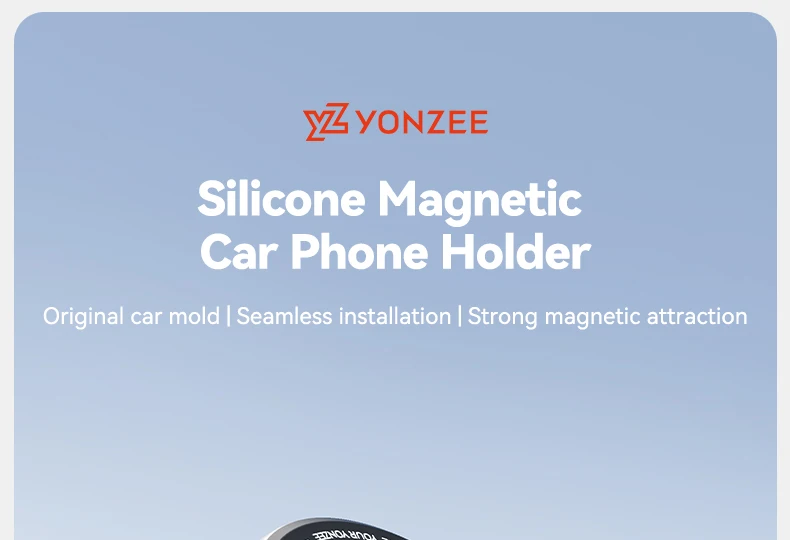 YZ Für Tesla Handyhalterung Modell Y YL Juniper 3 Highland 2025-2026 LHD RHD Magnetische Halterung Ständer 360 ° für Air Vent-Montage Magsafe – Detail 1