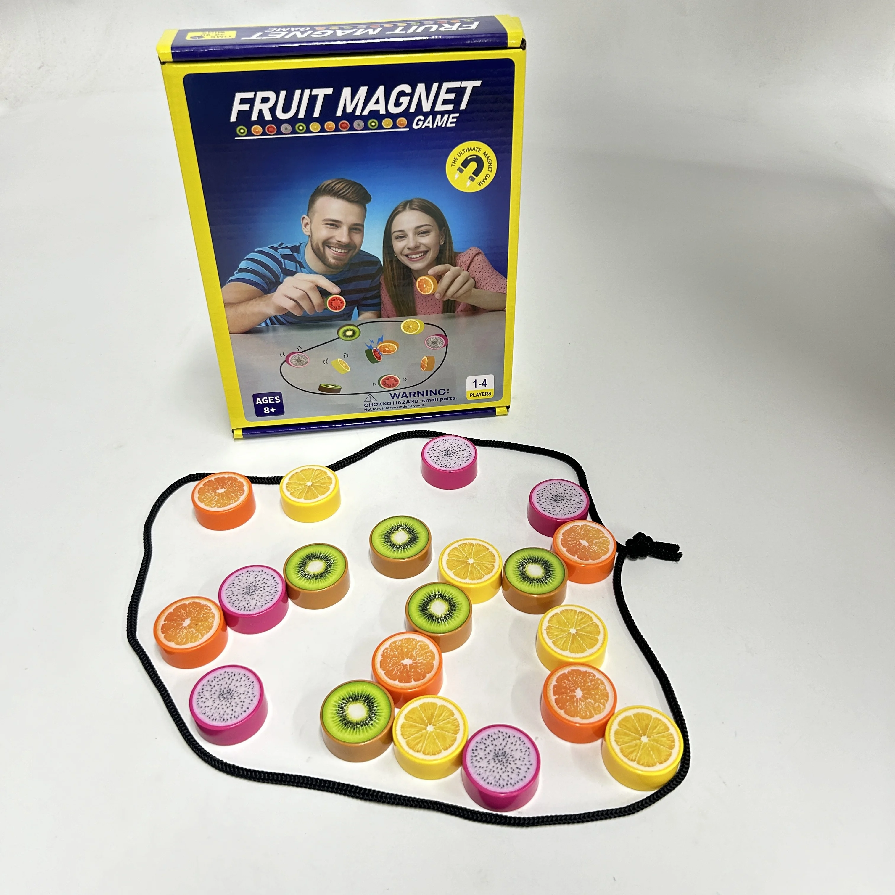 

Party Games Magnetic Stones Game Interactive Magnet Board Strategy Game for Family Kids Adults High quality longest side 3.4cm