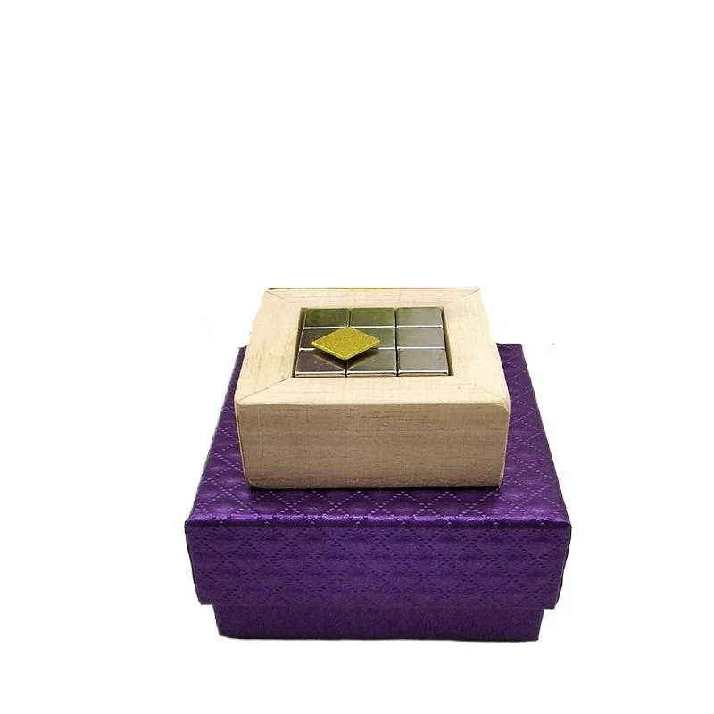 For Magnetic Levitation Science Toy Wooden Box Gift Superconductor Levitation