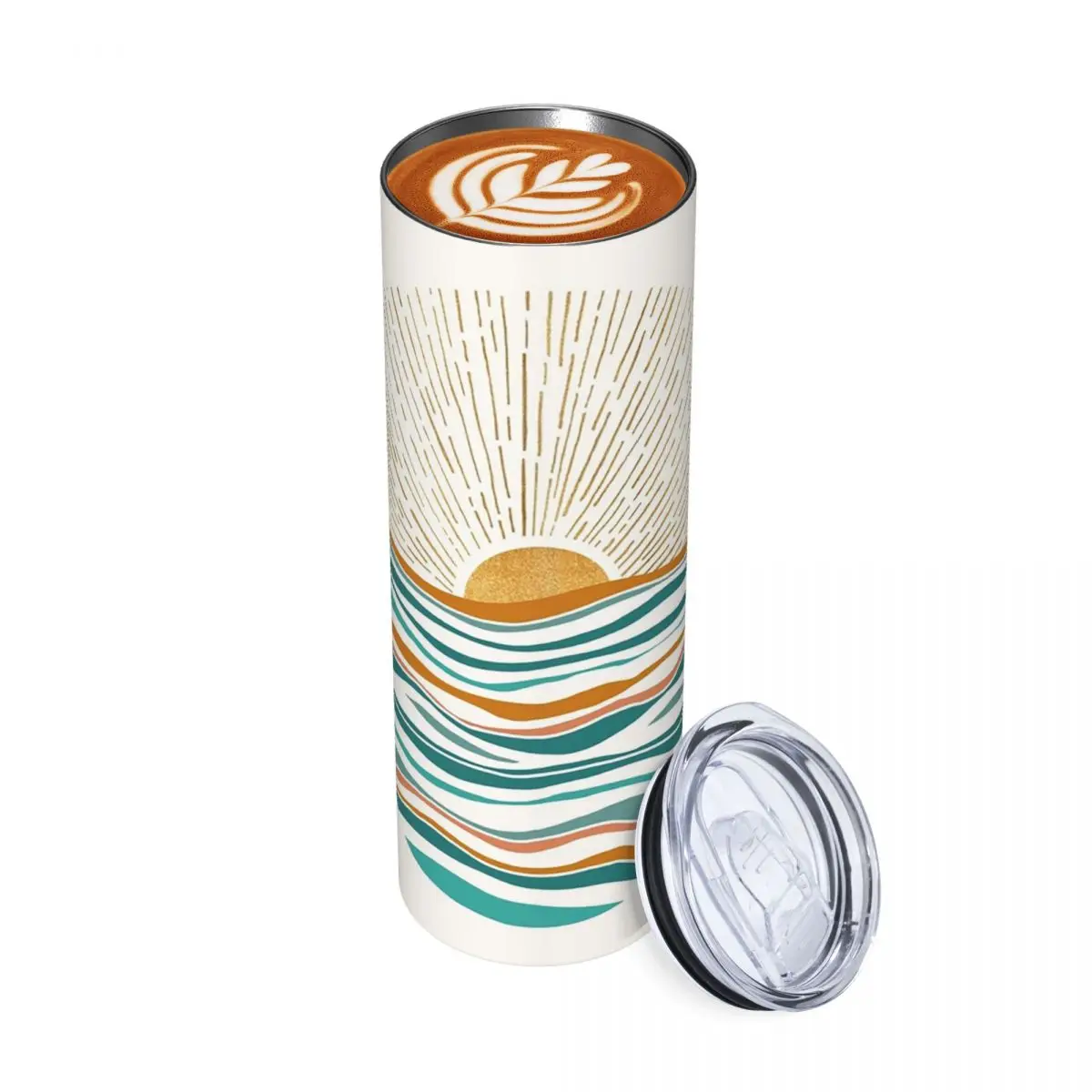 Hello Sunshine 1 Stainless Steel Tumbler Vacuum Insulated Mugs Thermal Cold Cup Straws With Lid 20oz