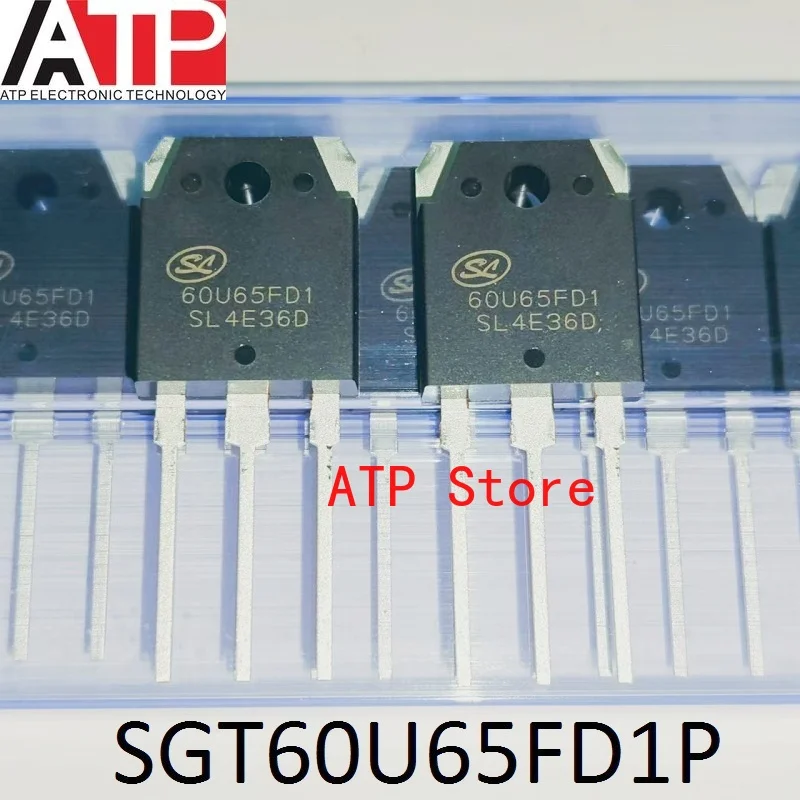 10PCS/LOT 100% New Original 60U65FD1 SGT60U65FD1PN TO-3P 60U65 Inverter Welding Machine IGBT Transistors 60A 650V