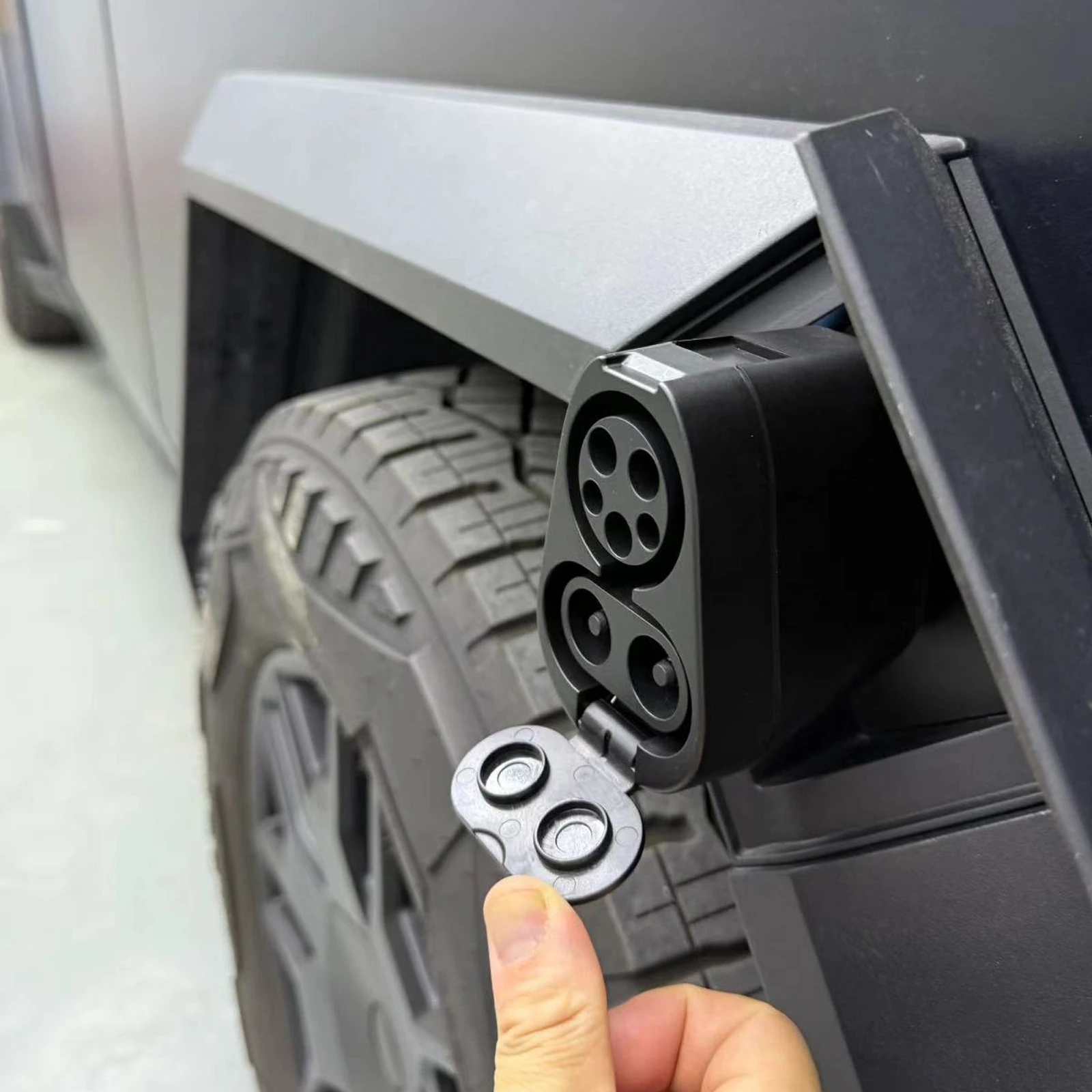 محول CCS1 & J1772-DC للشحن السريع الأمريكي مناسب لمحول محول التيار المتردد Tesla NACS