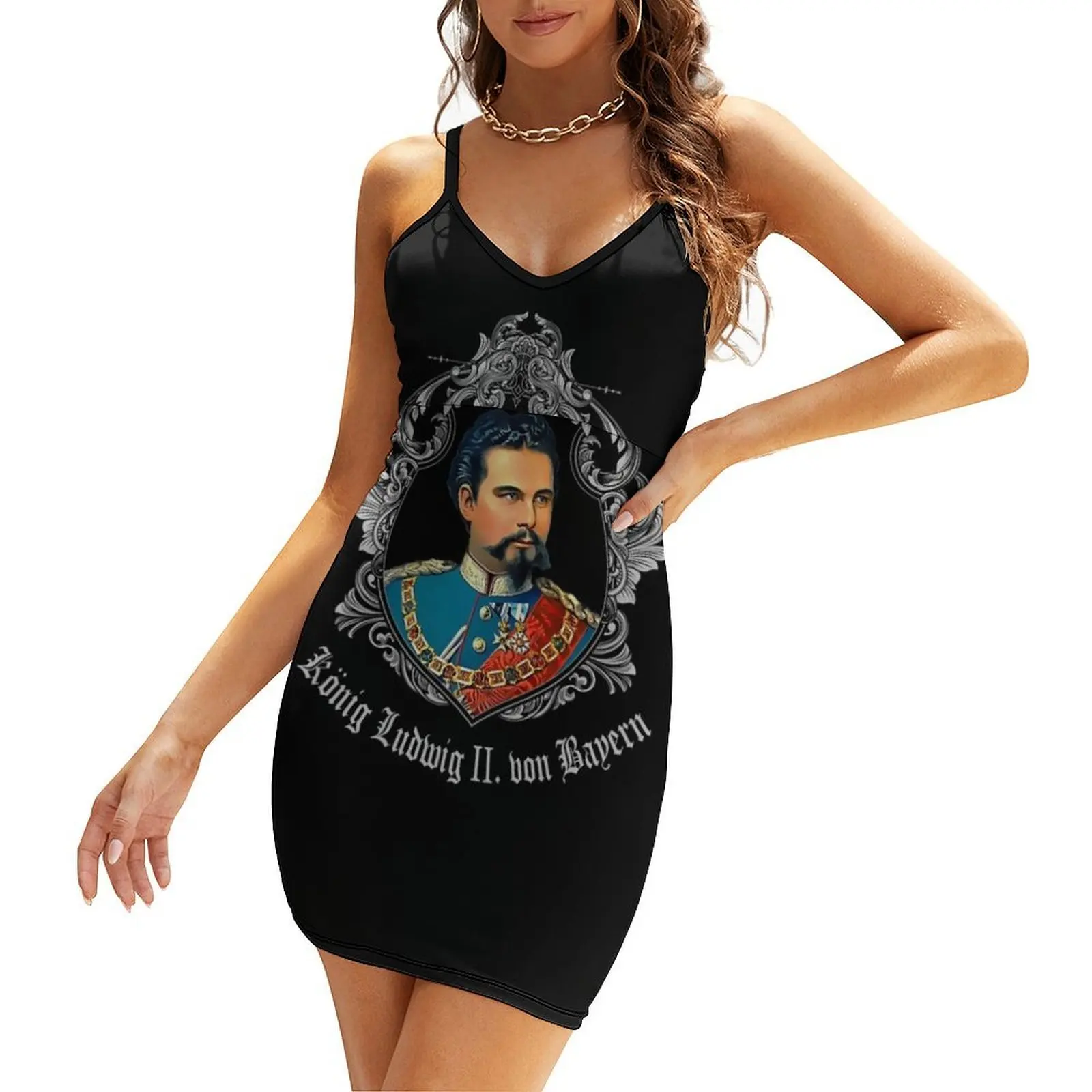 

KING LUDWIG II OF BAVARIA Sling Dress Women's clothing cocktail dresses summer dress womens 2025 dress for women 2025