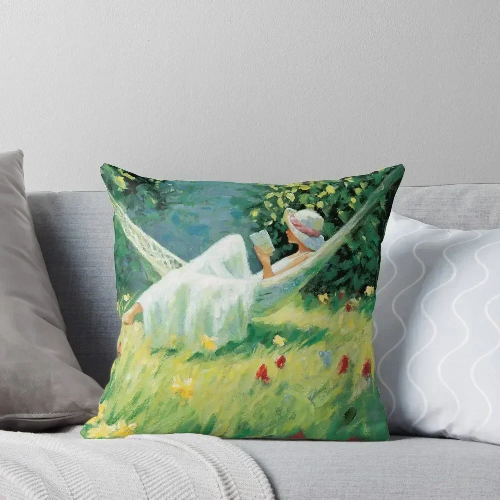 

In The Garden Throw Pillow Sofa Cushion Cover Elastic Cover For Sofa Decorative Cushion Cover pillow