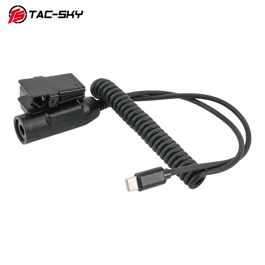 

Адаптер U94 PTT с разъемом Type-C совместим с тактическими гарнитурами COMTAC II, III, SORDIN для телефонов Xiaomi и Samsung.