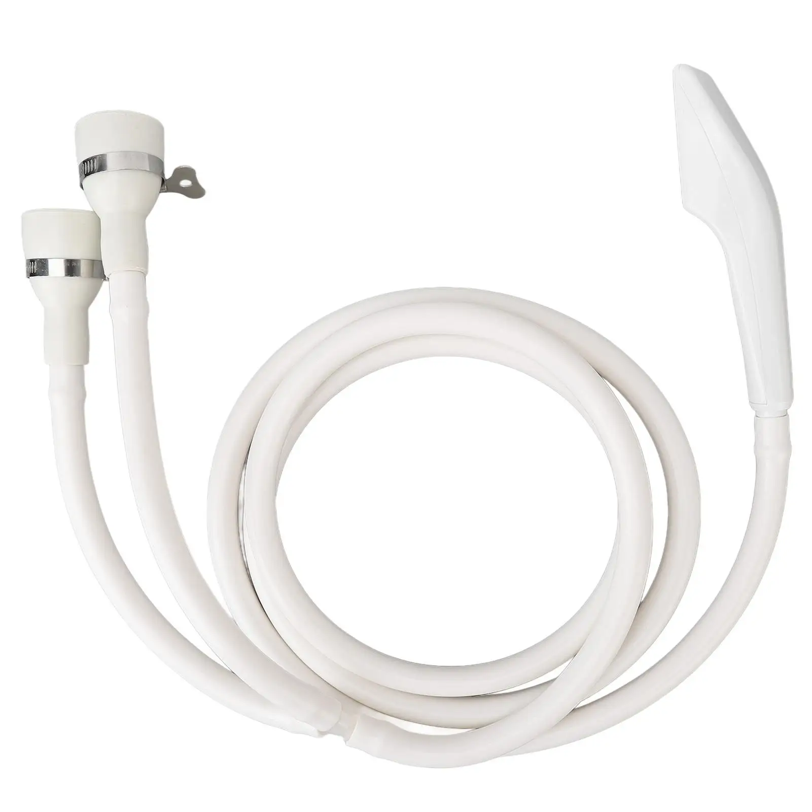 

Professional Double Connection Shampoo Spray Hose Flexible for pet Store for barber Shop Sink Use