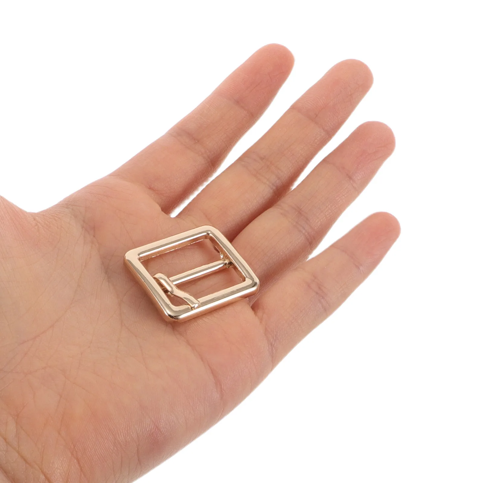 

20Pcs Single Prong Metal Buckles Durable Finish for DIY Crafts Bags Straps Purse Making Repair Accessories