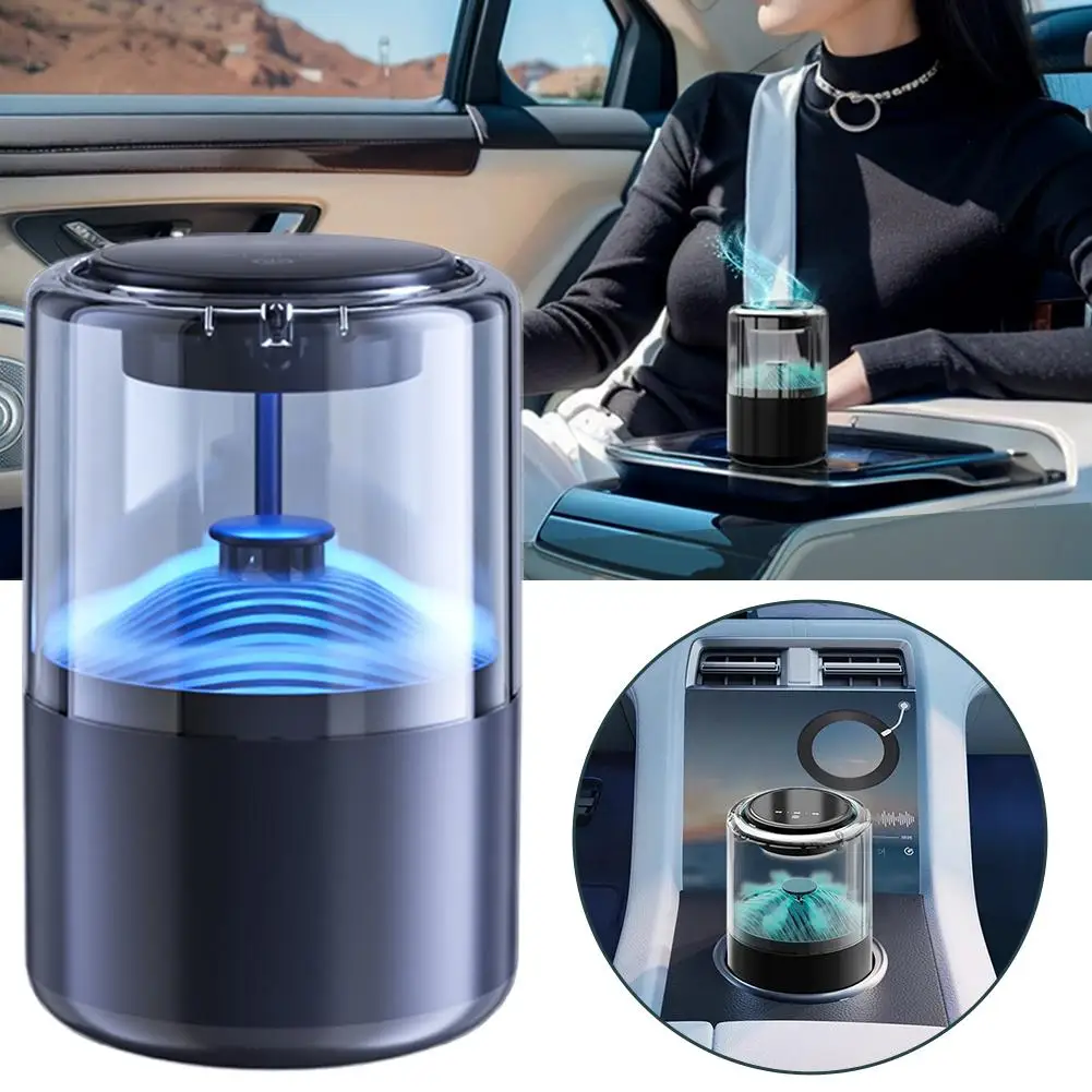 Car Air Freshener - Premium Automotive Fragrance Device with Cloud-View Atomization, Filling the Car with Fragr