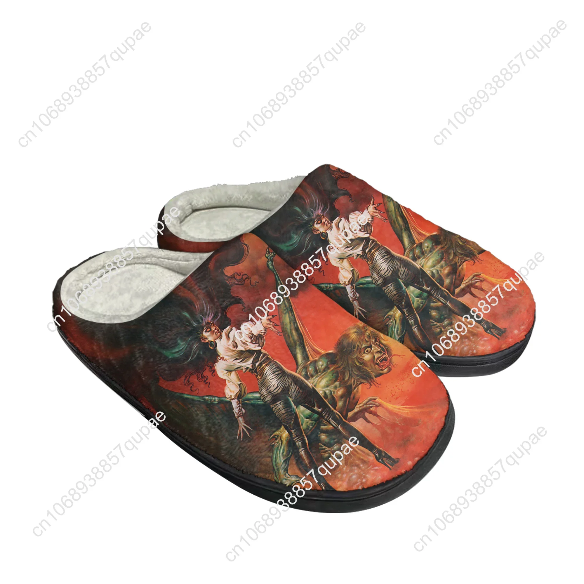 Ozzy Rock Singer Osbourne Home Katoen Custom Slippers Heren Dames Sandalen Pluche Casual Houden Warme Schoenen Paar Thermische Slipper