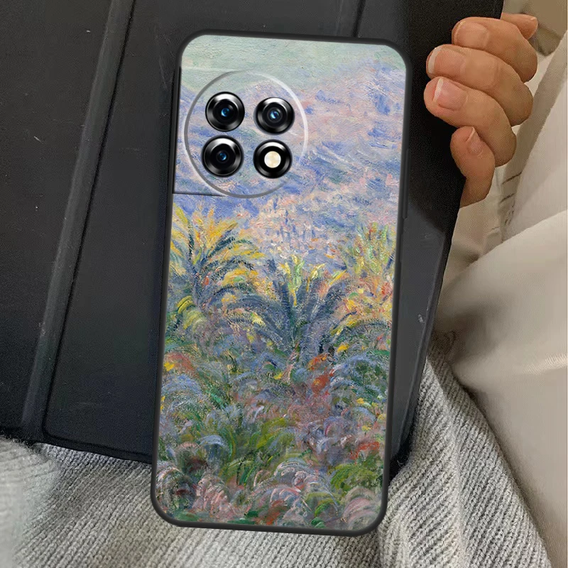 حافظة لوحة كلود مونيه لهاتف OnePlus Nord 5 CE 2 3 4 Lite N20 N30 OnePlus 15 13 12 11 10T 10R 12R 13R 13T #4