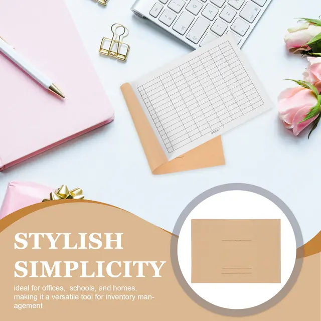 Inventory Ledger Book Blank Grid-Lined Accounting Journal for Business Owners Warehouse Office School Home Financial Management 3 Inventory Ledger Book Blank Grid-Lined Accounting Journal for Business Owners Warehouse Office School Home Financial Management 3