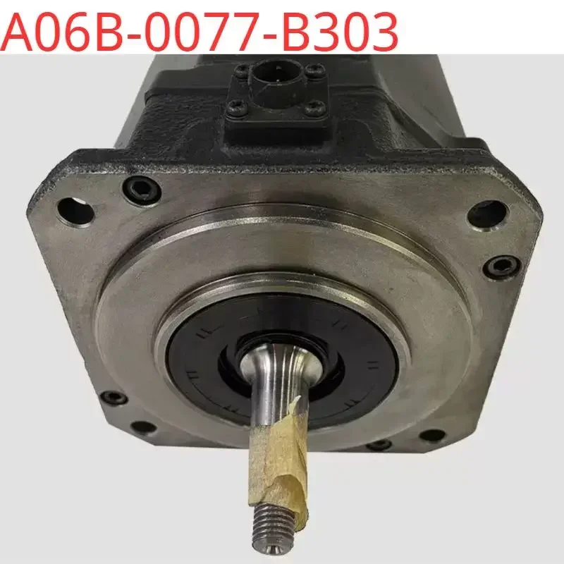 A06B-0077-B303 Second-hand tested ok    servo motorin good Condition