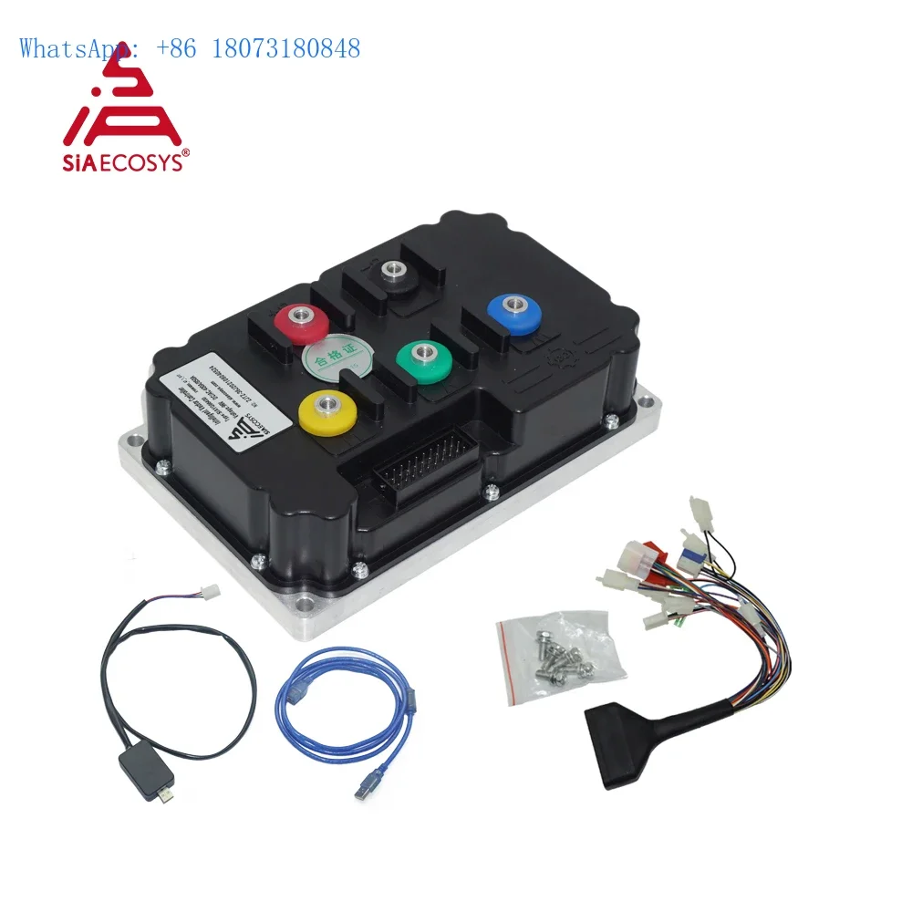 New Arrival SiAECOSYS Programmable ND96850 96V 850A 150KPH Controller for High Power Electric Motorcycle