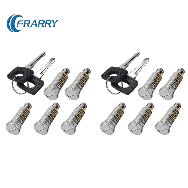 Frarry - 6707600205 10 Pcs Door Lock Barrels With 4 Same Keys For LT Mercedes Sprinter Vito W638 Any Door Brand New