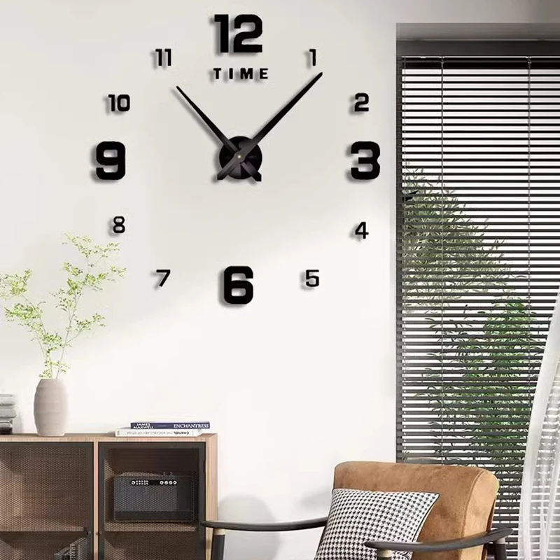 Living Room Wall Clocks Silent Creative Nordic Restaurant Chinese Style Fashion Clock Wall Art Duvar Saati Room Decorations