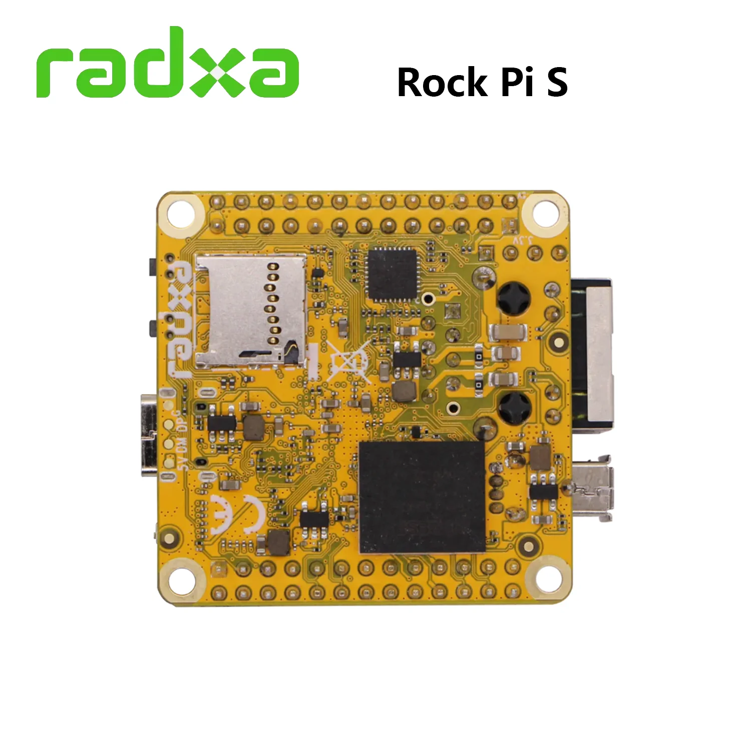 Imagem -03 - Placa de Desenvolvimento Radxa-rock pi s V1.3 Rk3308b Braço Quad-core Cortex-a35