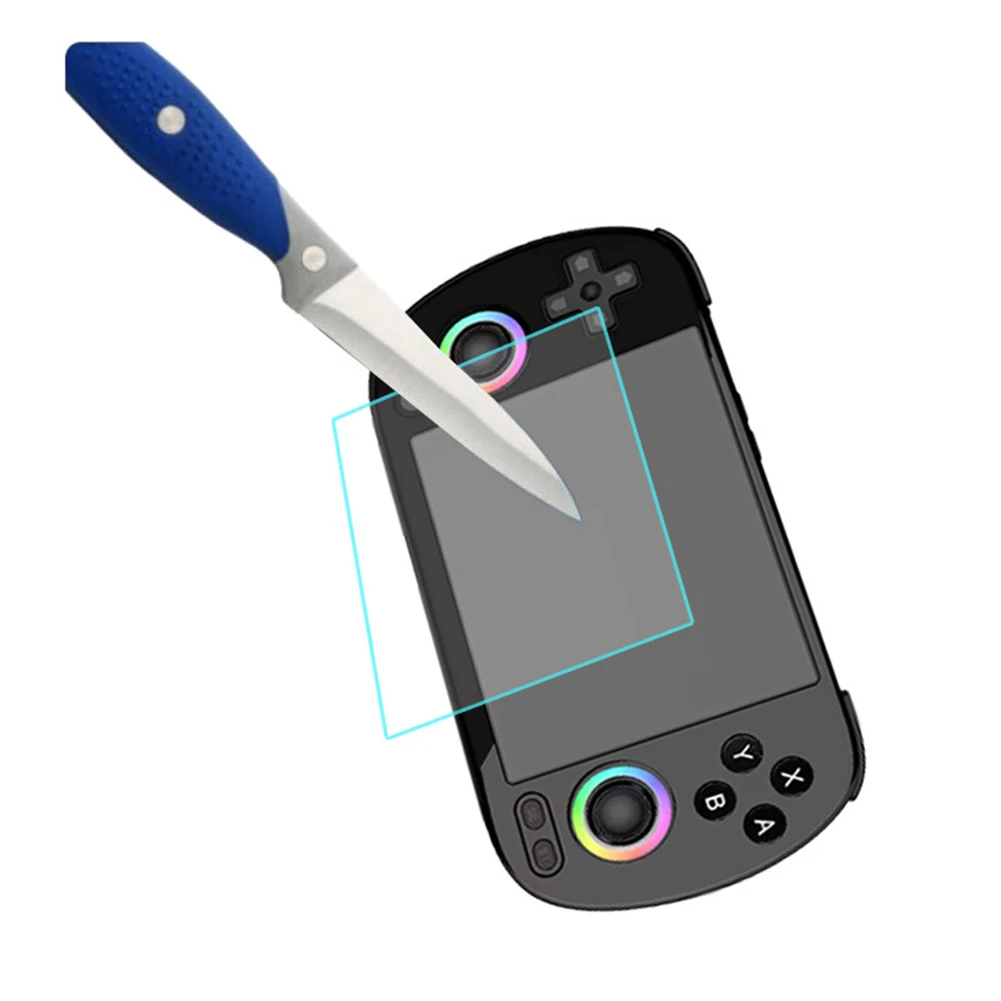 HD Tempered Glass Screen Protector 9H Hardness Tempered Glass Protective Film Anti-Scrach for Anbernic RG40XX H Game Accessories