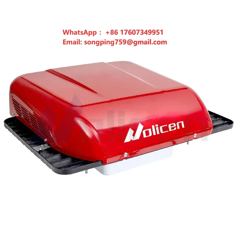 New Fast-Cooling 24V Thermostat Car/RV/Truck Rooftop Air Conditioner Hot Selling 24V Roof air Conditioning  8000-12000BTU