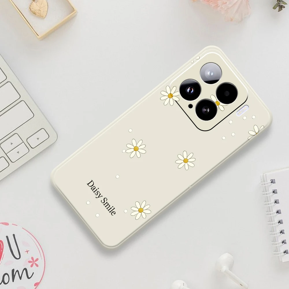 Daisy Handy Fall Für Xiaomi Mi 15 Ultra Mi 14T 13T 12T 11T Pro Abdeckung Für Xiaomi Mi 13T Pro Mi 11T Pro Silikon Weiche Fällen