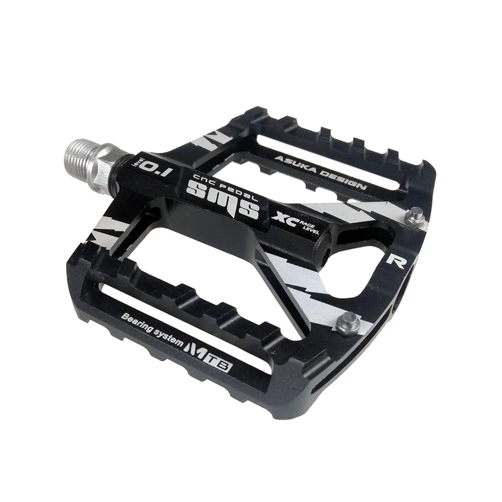AliExpress NONE Pedals Mountain Bike Road Bicycle Aluminum Alloy Bearing Pedal 97mm*105mm*18mm 334g City Bicycle Bike Accessories Shanmashi