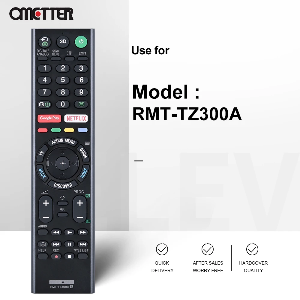 RMT-TZ300A For Sony TV Remote Control XBR-55X810C XBR-65X810C RMC GT500