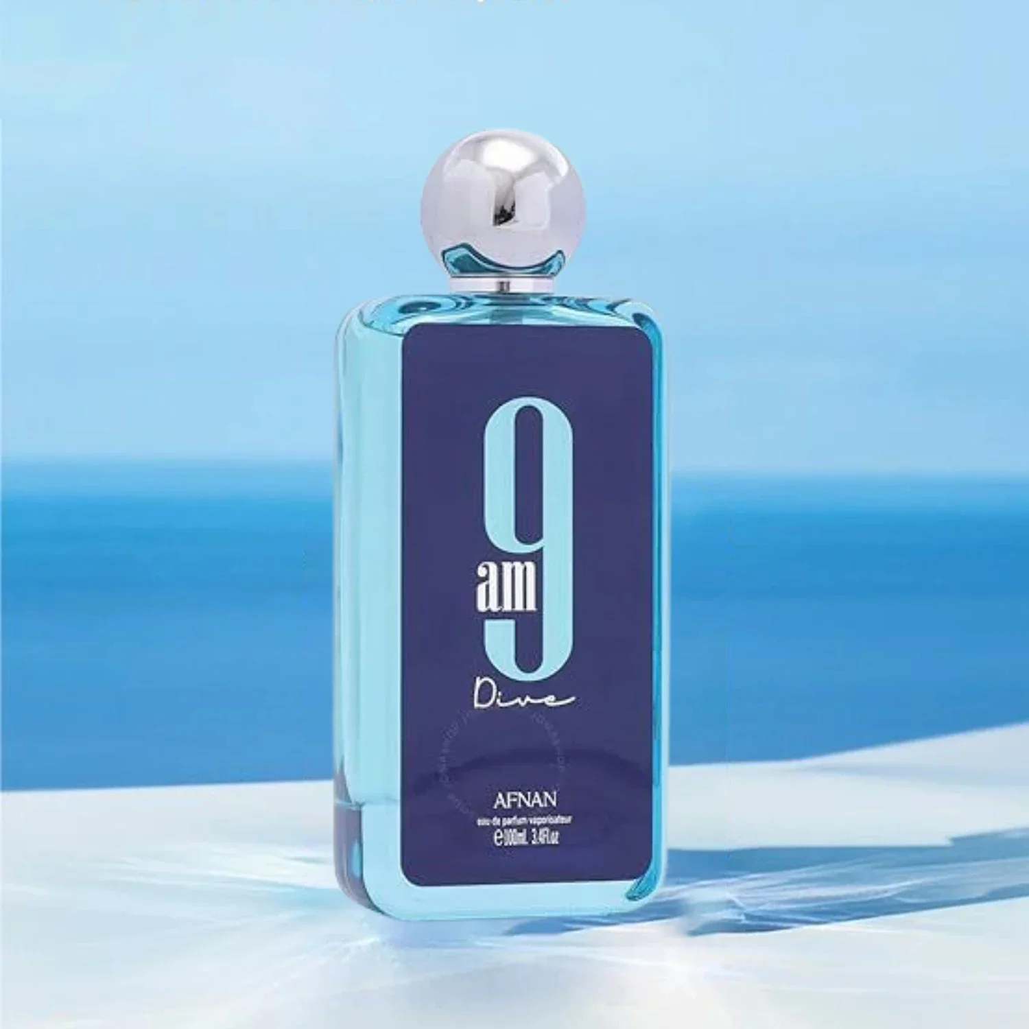 3.4 Fl. Oz Afnan 9 Pm Pour Homme Eau De Parfum Spray para hombres feromonas fragancia duradera Perfume para hombres regalos para novio