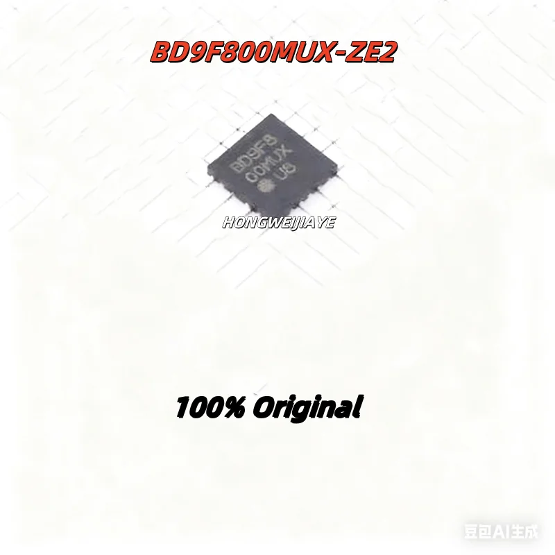 

5PCS 100% New BD9F800MUX-ZE2 BD9F800MUX VQFN-11 Brand New Original Chips ic
