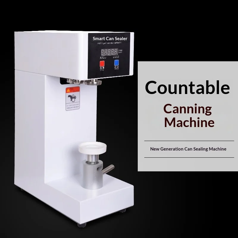 QLS180 Semi-automatic Canned Beverage Sealing Machine for Milk Tea Shops Restaurants Beverage Cups-15cm Max Seal Width