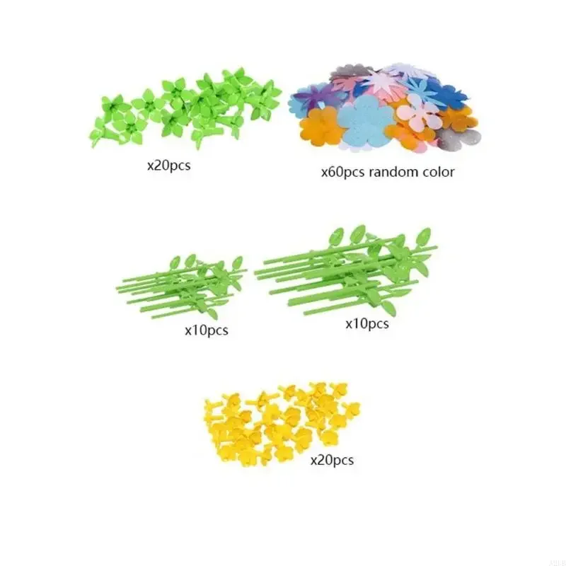 Artificial Flower Pressing Craft Machine Materials Toy For Kids Creative Art Craft Project And School Classroom Activity 15UB