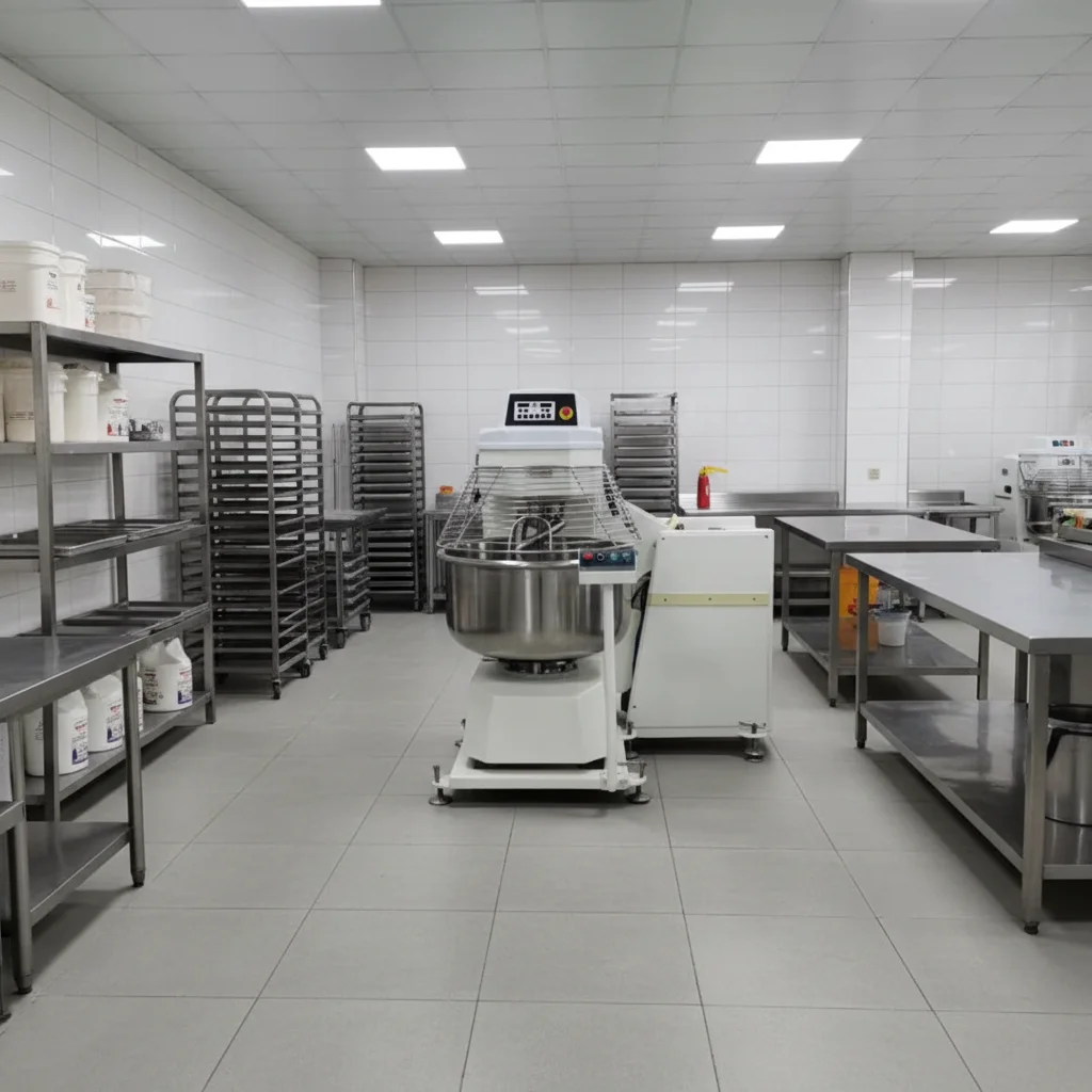 Tilting 200L 300L 75kg Double Speed Lifting Eco-Friendly Bakery Dough Mixer 100kg Flip Flipping Cylinder Tipping Flour Milk