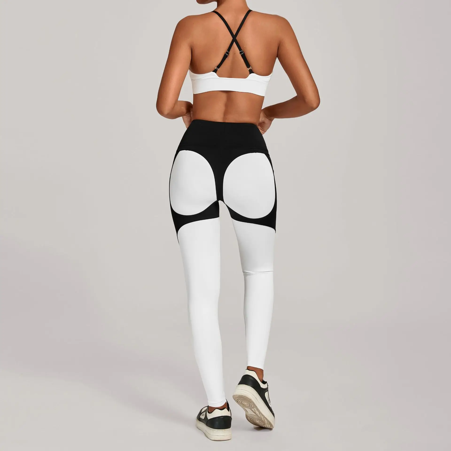 

Yoga Set 2026 New Style 2Pcs Sports Suit Women Workout Bra Suit Running Gym High Waist Legging Quick Dry Tight Yoga Clothing
