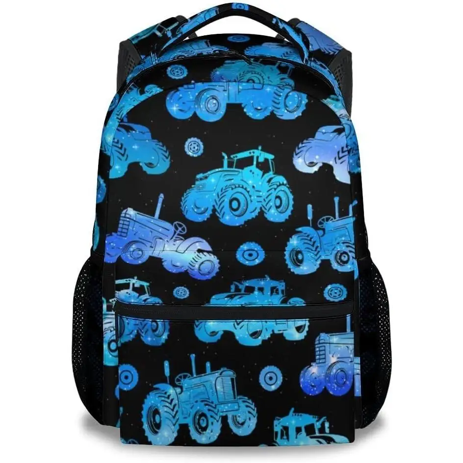 

Kids Backpack School Bookbag for Primary Elementary, Durable, Lightweight, 17 Inch Cool Car Backpack School